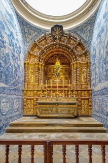 Se Cathedral, Altar, Faro, Algarve, Portugal, Europe