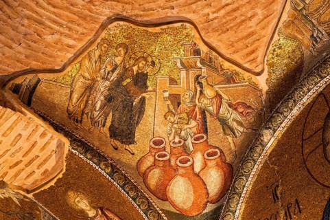 The Wedding of Canaan, Chora Church, Istanbul, Turkey, Kariye Camii, Church of the Redeemer, Asia
