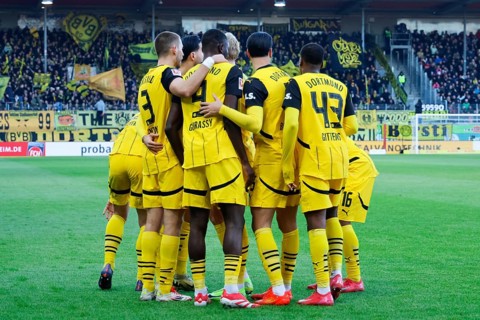 Germany: Soccer 1st Bundesliga, Matchday 20 - 1. FC Heidenheim vs. Borussia Dortmund - Voith-Arena