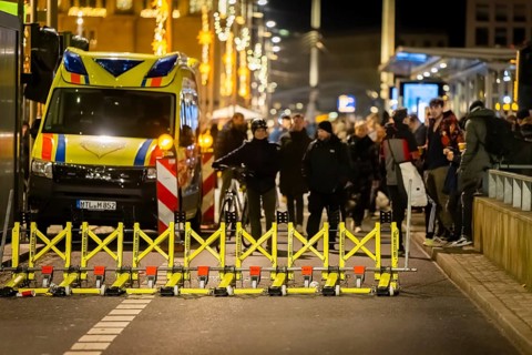 The Dresden Striezelmarkt is a Christmas market in Dresden. It has been held in Advent since 1434,
