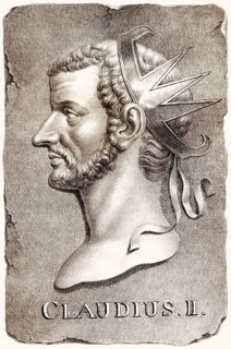 Claudius II oder Claudius Gothicus, römischer Kaiser von 268 bis 270