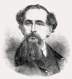 Portrait of Charles John Huffam Dickens or Boz, 1812, 1870, an English writer