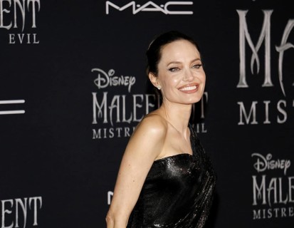 Angelina Jolie at the World premiere of Disney's 'Maleficent: Mistress Of Evil' held at the El