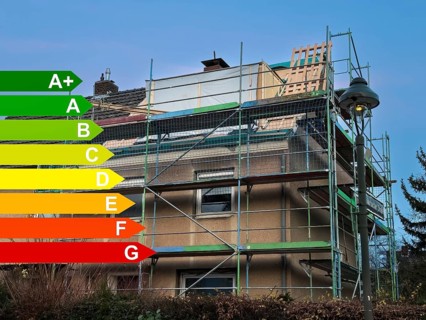 Renovation of a roof in Düsseldorf, energy efficiency classes according to the GEG, Düsseldorf,