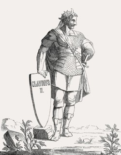 Claudius Gothicus or Claudius II, 210 – 270, Roman emperor