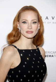 Jessica Chastain at the 38th Annual American Cinematheque Awards held at the Beverly Hilton Hotel