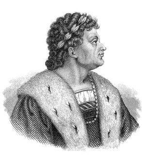 Portait of Matthias Corvinus, 1443 - 1490, King of Hungary, Croatia and Bohemia, Duke of Austria,