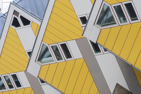 Cube Houses, Rotterdam, Zuid-Holland, Netherlands