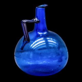 Globular belly jug, glass jugs and bottles from the 1st-3rd century, Museo Archeologico Concordiese