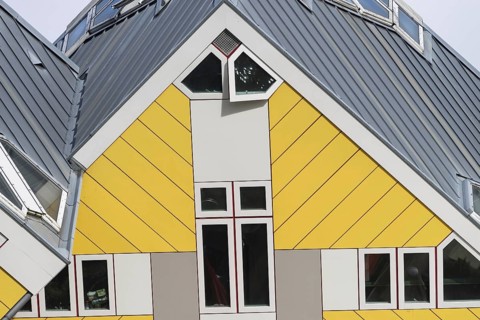 Cube Houses, Rotterdam, Zuid-Holland, Netherlands
