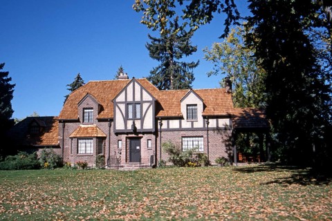 Colonial building built in early 1900 century at Denver, U.S.A. United States of America