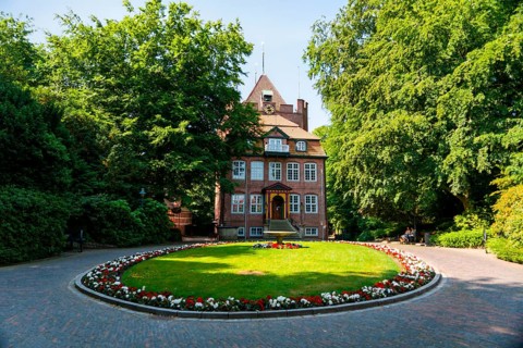 Ritzebüttel Castle in Cuxhaven in the Ritzebüttel Castle Park