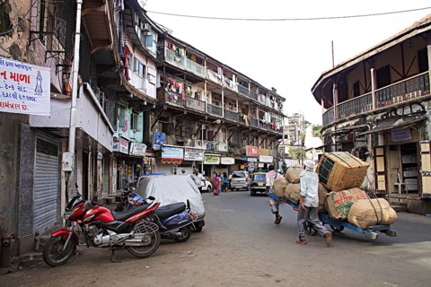 Kanbai bhavan building built in 1932, Charni road, Bombay Mumbai, Maharashtra, India, Asia