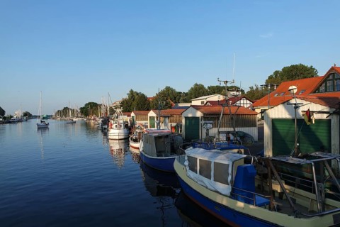 Fishing boats in Greifswald Wieck