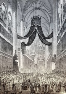 Funeral celebration for François-Nicholas-Madeleine Morlot, Archbishop of Paris, Notre-Dame de