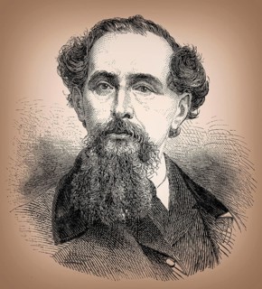 Portrait of Charles John Huffam Dickens or Boz, 1812, 1870, an English writer