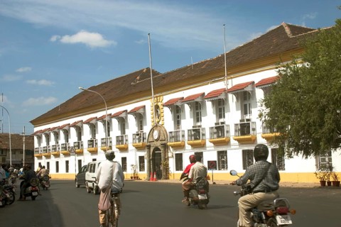 Secretariat building, built in 16th century, Mahatma Gandhi Road, old Portuguese structure of the
