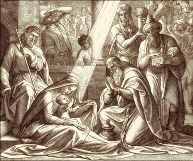 The biblical Magi, by Julius Schnorr von Carolsfeld