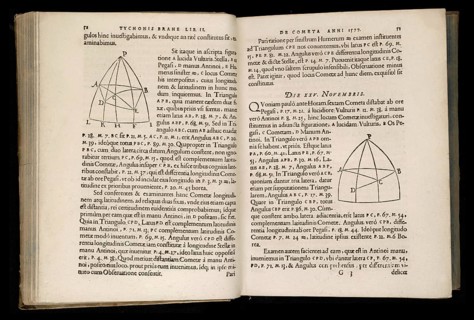 Tychonis Brahe De mundi aetherei recentioribus phaenomenis liber secundus, by Tycho Brahe,