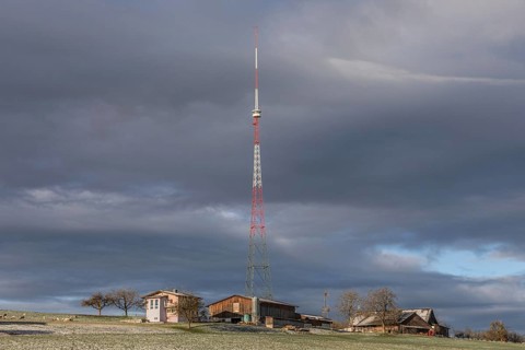 The Beromünster national transmitter was a transmitter for German-language medium-wave radio in