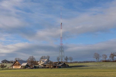 The Beromünster national transmitter was a transmitter for German-language medium-wave radio in