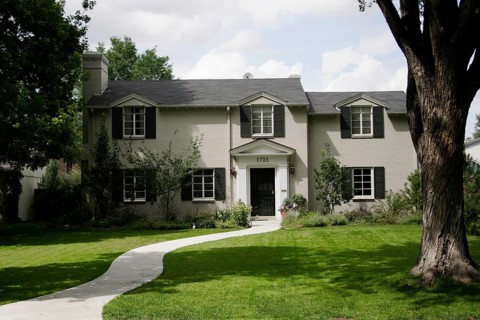 House was built in mid 1990, Denver, U.S.A. United States of America