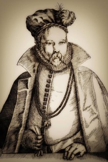 Tycho Brahe, 1546 – 1601, Danish astronomer and writer