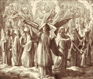 Seven Seals Of God, Book of Revelation, New Testament, by Julius Schnorr von Carolsfeld, 1860