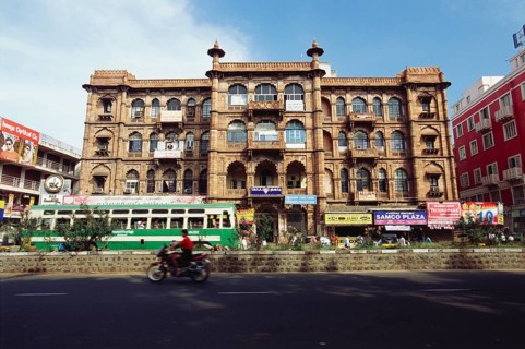 Ymca built in 1900, Jaina Jaipuri style, Heritage building, Chennai, Tamil Nadu, India, Asia