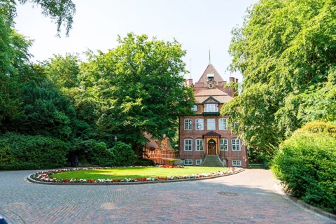 Ritzebüttel Castle in Cuxhaven in the Ritzebüttel Castle Park
