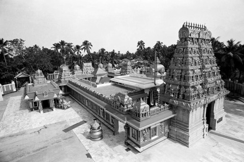 Gokarnath temple dedicated Siva built in 1912 in Mangalore, Karnataka, India, Asia