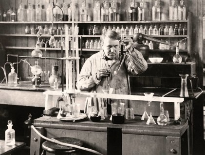 Edison‘s experimental development facility, Thomas Alva Edison, digitally edited according to a