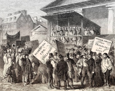 Political campaign, 1852 United Kingdom general election, London