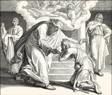 Parable of the Prodigal Son, New Testament, by Julius Schnorr von Carolsfeld, 1860