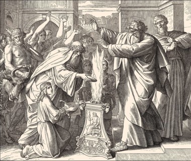 Paul and Barnabas in Lystra, New Testament, by Julius Schnorr von Carolsfeld, 1860