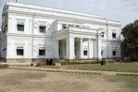Lalbaug palace built by Holkar in 1921 AD constructed in 28 hectors at Indore, Madhya Pradesh,