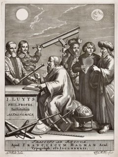 Titel page of J. Luyts, Astronomica institutio, 1692