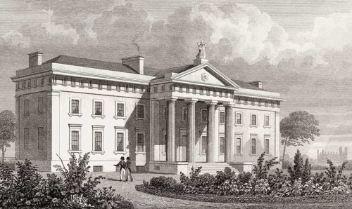 The New Caledonian Asylum, London, illustration by Th. H. Shepherd, 1828