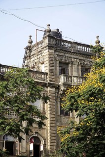 Old building Framjee Dinshaw Sanatorium Parsi Trust 1902, Mukesh Chowk Bomanji Petit road, Grant