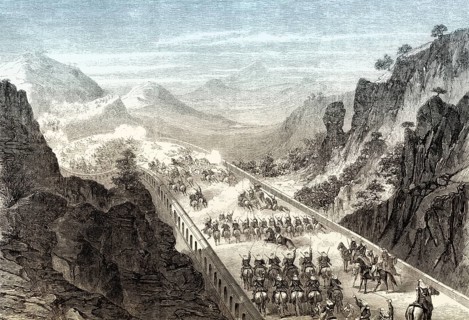Brigade General de Berthier at the old National Bridge Puente Nacional, Veracruz, Mexico, Second