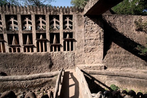 Rock garden initiated by Nek Chand around 1957at Chandigarh Union Territory, India, Asia