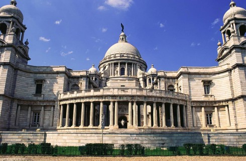 Victoria Memorial built in 1921, Calcutta Kolkata, West Bengal, India, Asia