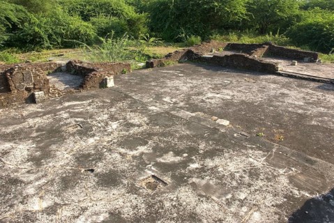 UNESCO world heritage Champaner Pavagadh, excavations by M S University of Baroda between 1970-1975