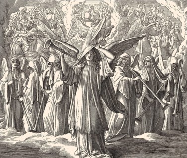 Seven Seals Of God, Book of Revelation, New Testament, by Julius Schnorr von Carolsfeld, 1860