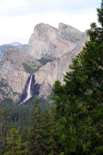 Bridal Veil falls, World Heritage Site 1984, Yosemite National park, California, USA United States