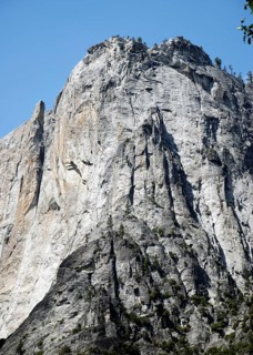 Cathedral Rocks, World Heritage Site 1984, Yosemite National park, California, USA United States of