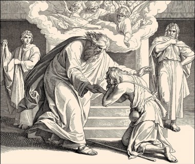 Parable of the Prodigal Son, New Testament, by Julius Schnorr von Carolsfeld, 1860