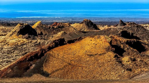 2016, Timanfaya National Park, Lanzarote, Fire Mountains of Timanfaya National Park, Montanas del