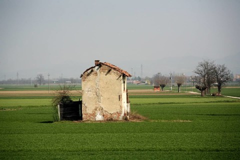 Old building, Po Valley, Italy, Europe