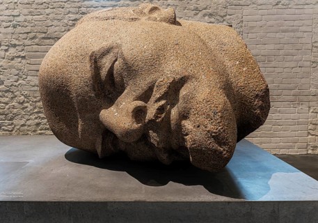 Head of Lenin Monument, Proviantmagazin Zitadelle Spandau, Exhibition Unveiled, Figures, Monuments